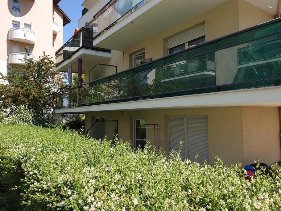 안시 62 M2 Rez De Jardin, Terrasse , 6 Lits Et Parking 아파트 외부 사진